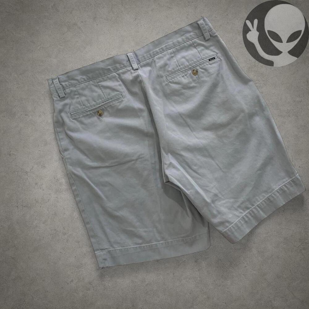 Polo Ralph Lauren Chino Shorts Size 36 Baby Blue Classic - Picture 4 of 8